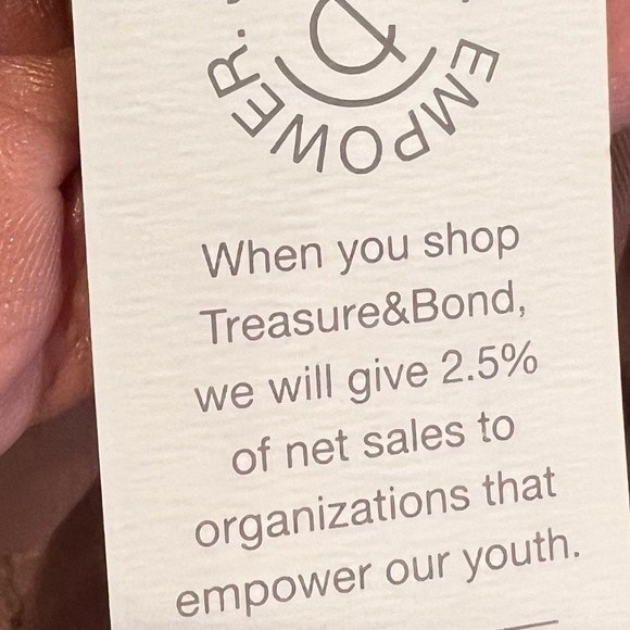 NEW TREASURE & BOND Collared Lightweight Utility jacket in Coral mauve- sz XL - Picture 5 of 5